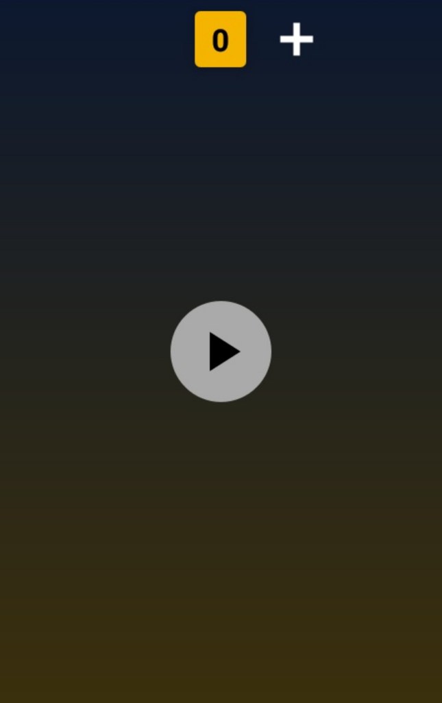 Стартовая страница игры